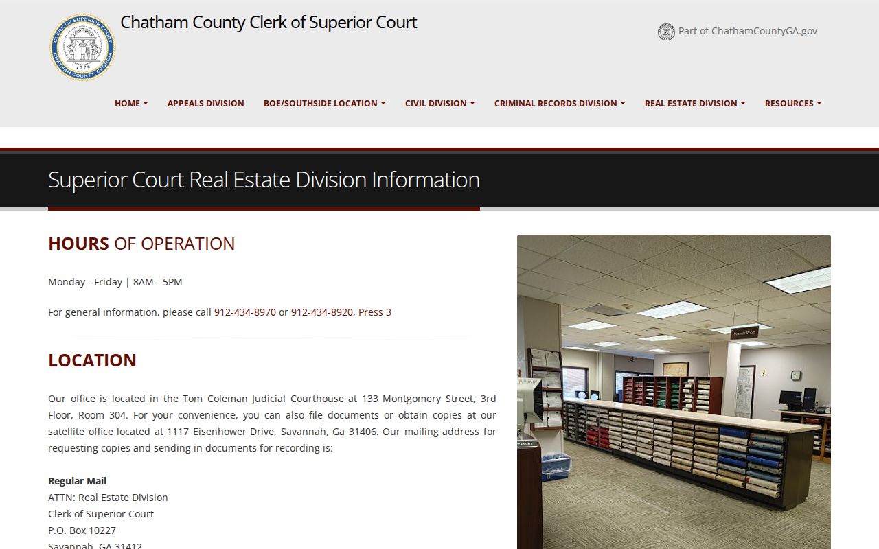 Chatham real-estate records office information for older Pooler deeds