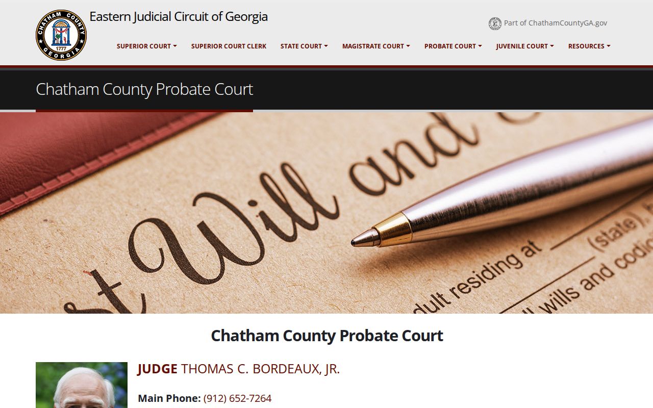 Chatham Probate Court information for Pooler estate research