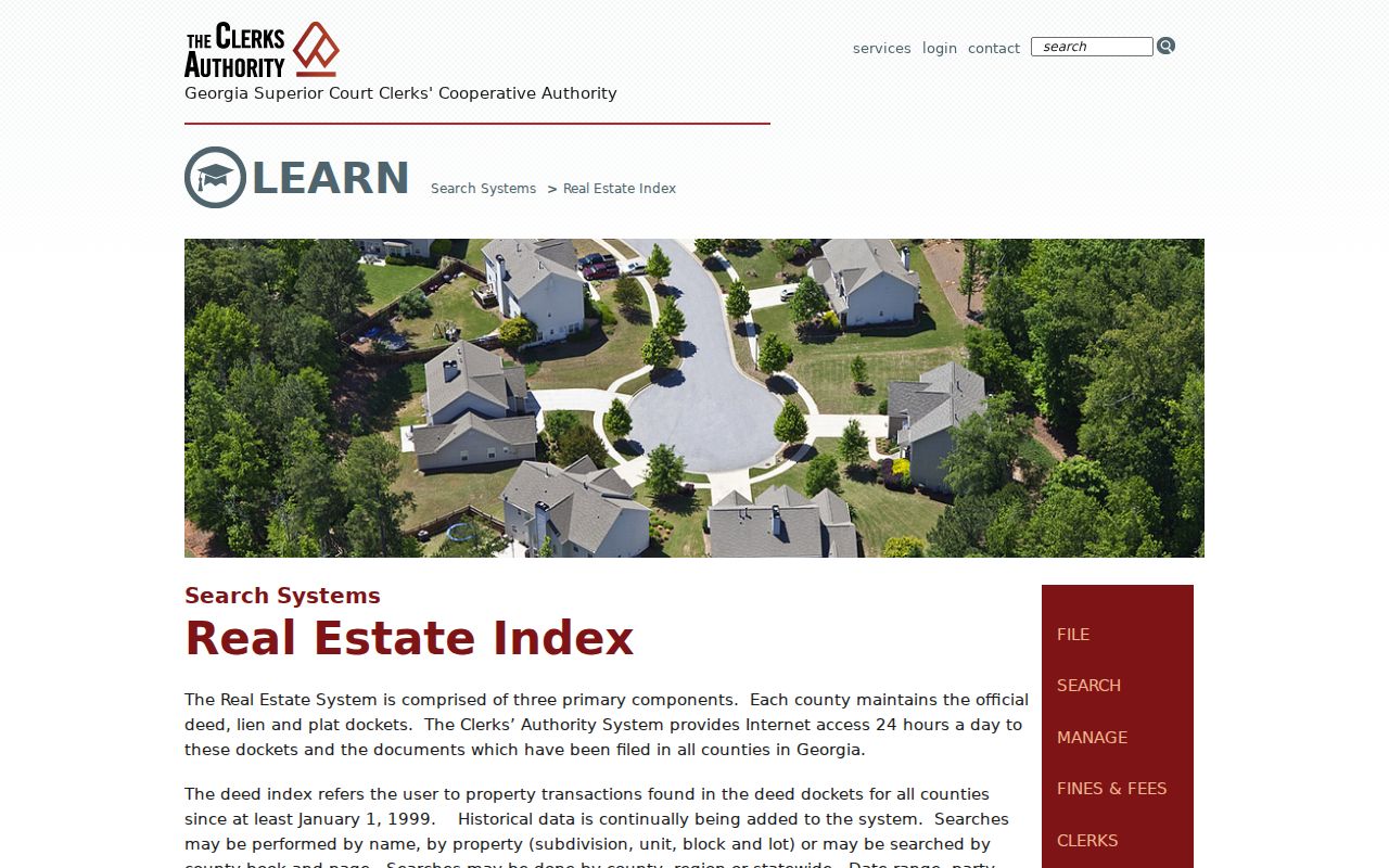 Georgia real-estate index guidance for tracing Pooler previous residents